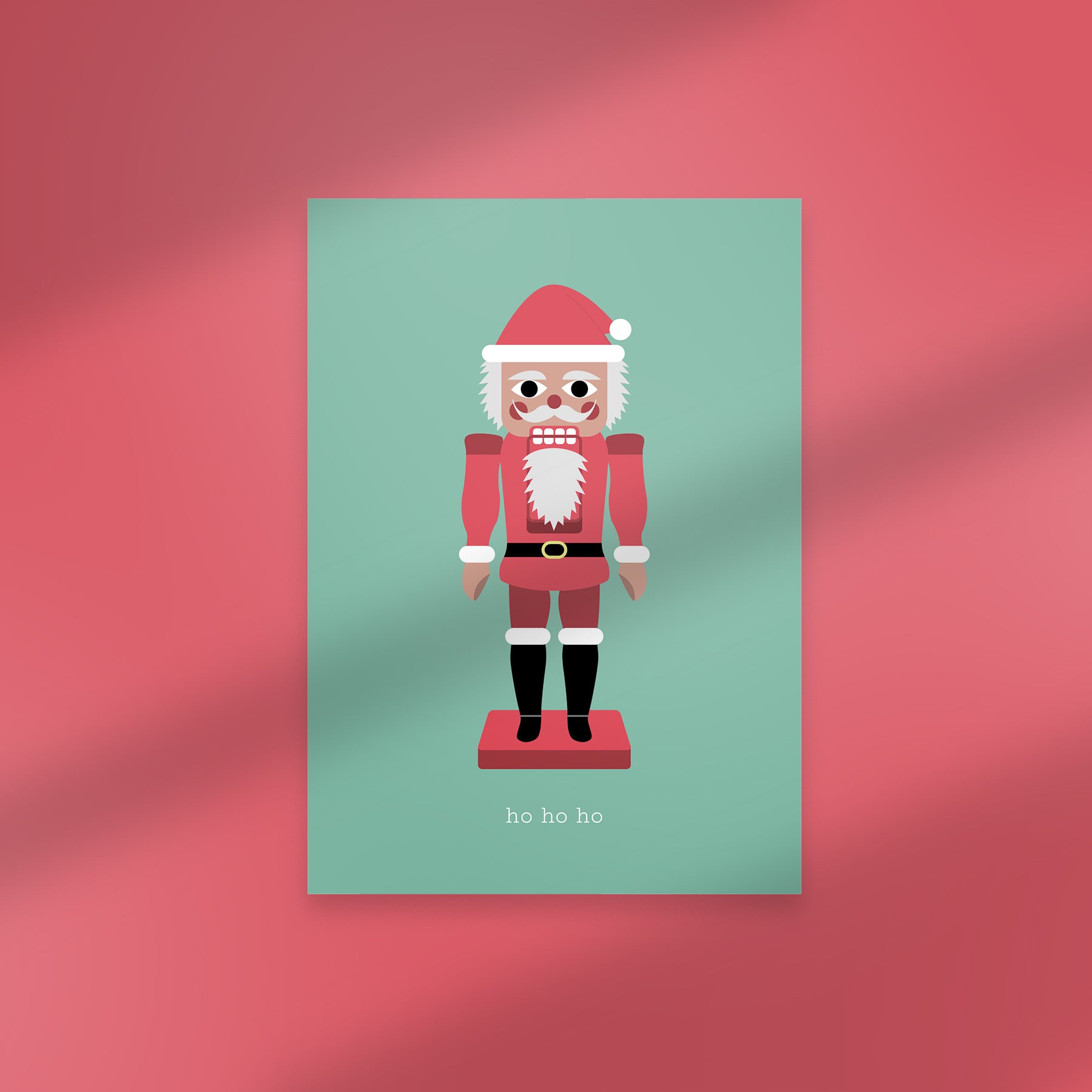 Karte XMAS Nussknacker-Santa