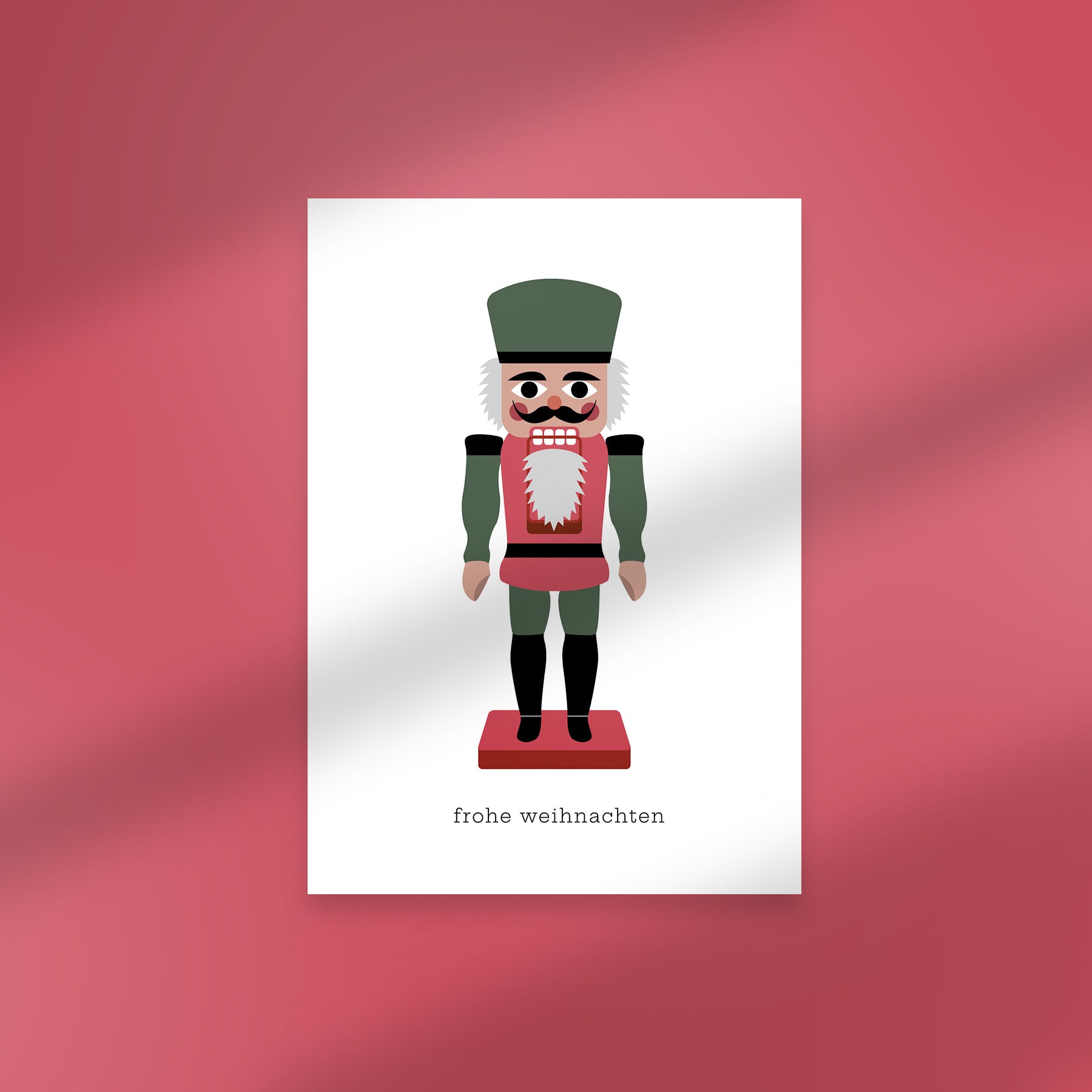 Karte XMAS Nussknacker
