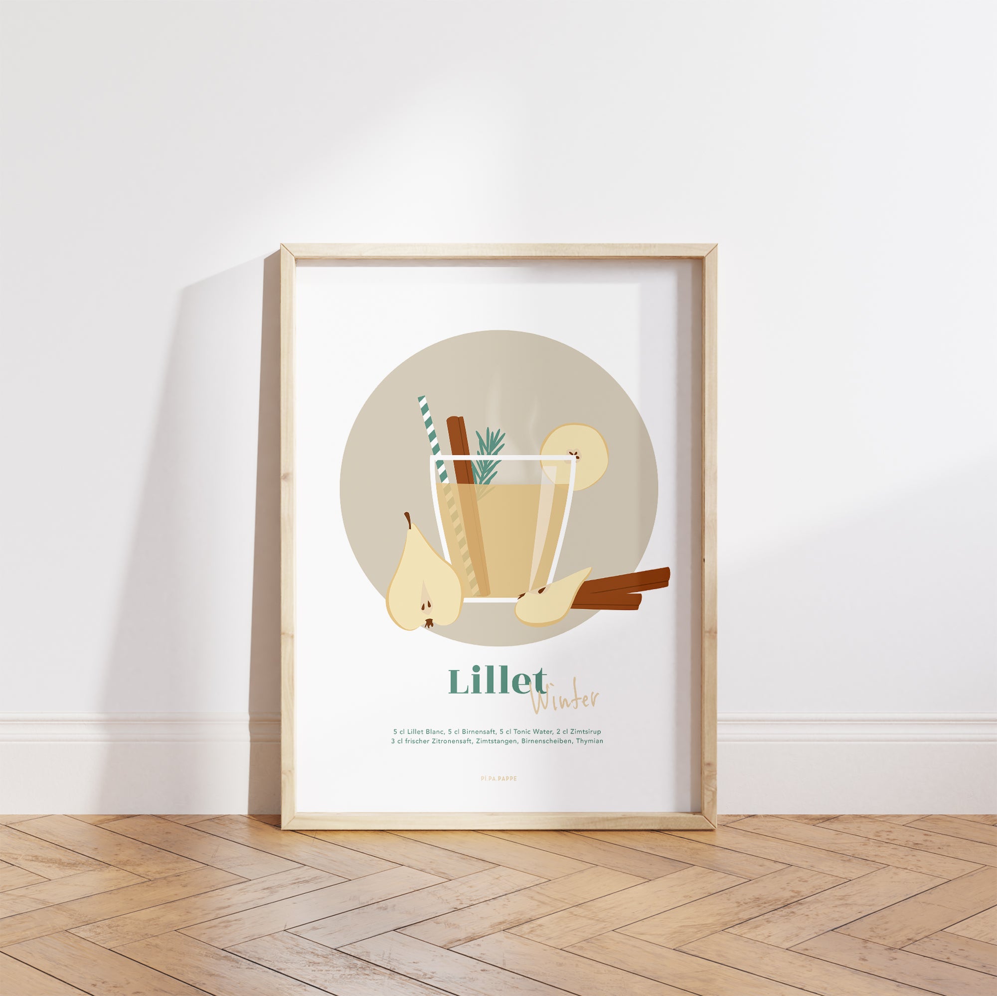 Poster Winter Lillet