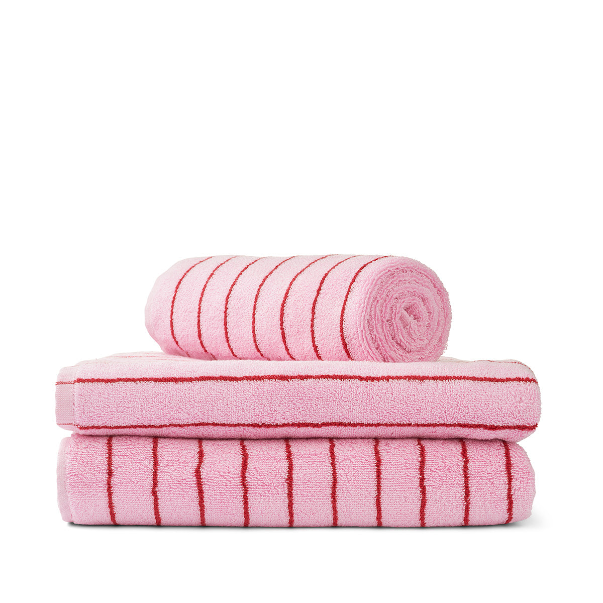 Naram Handtücher Pink & Rot – Moderne Handtücher – Pi.PA.PAPPE