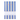 Notizblock Stripes, blau