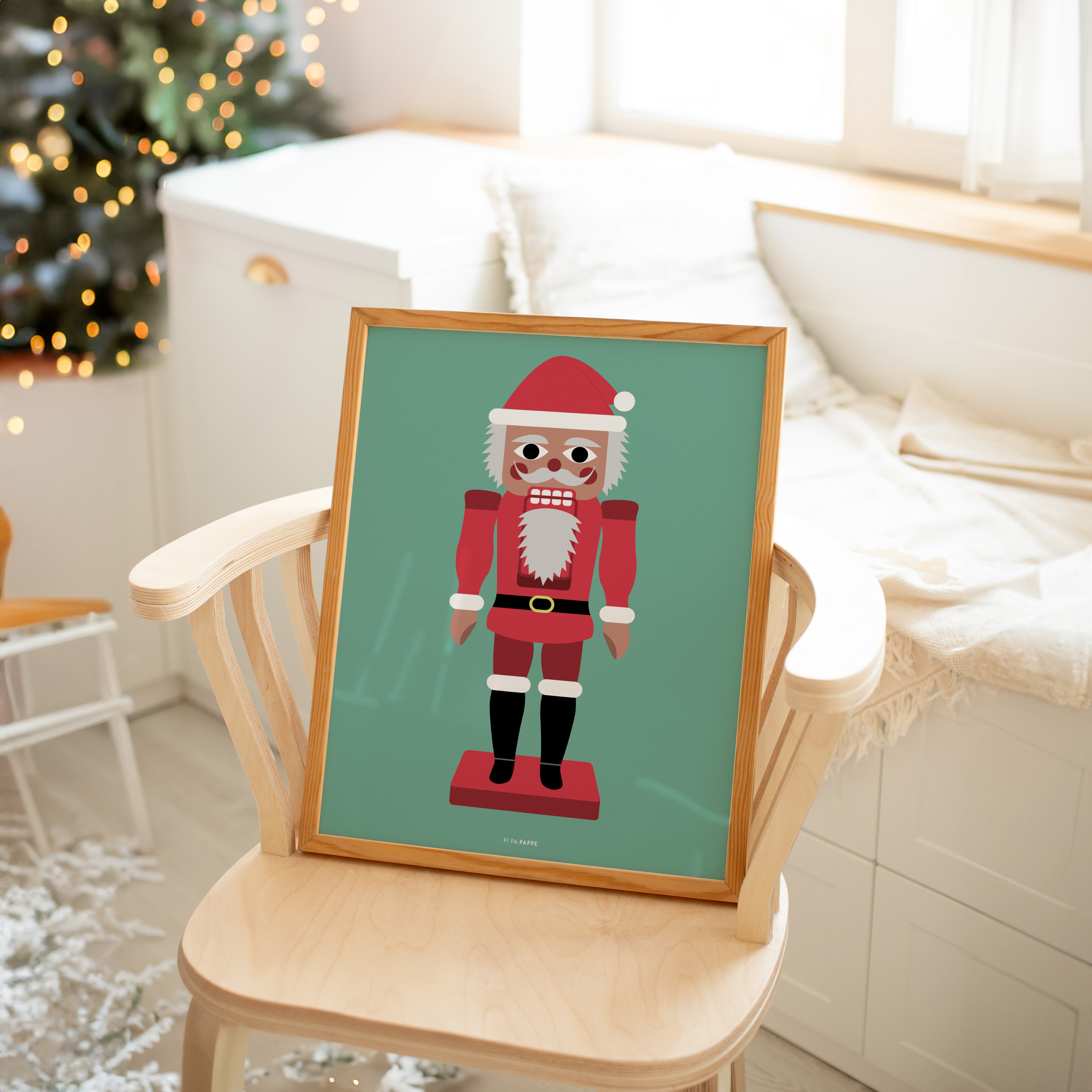 Poster Nussknacker-Nikolaus