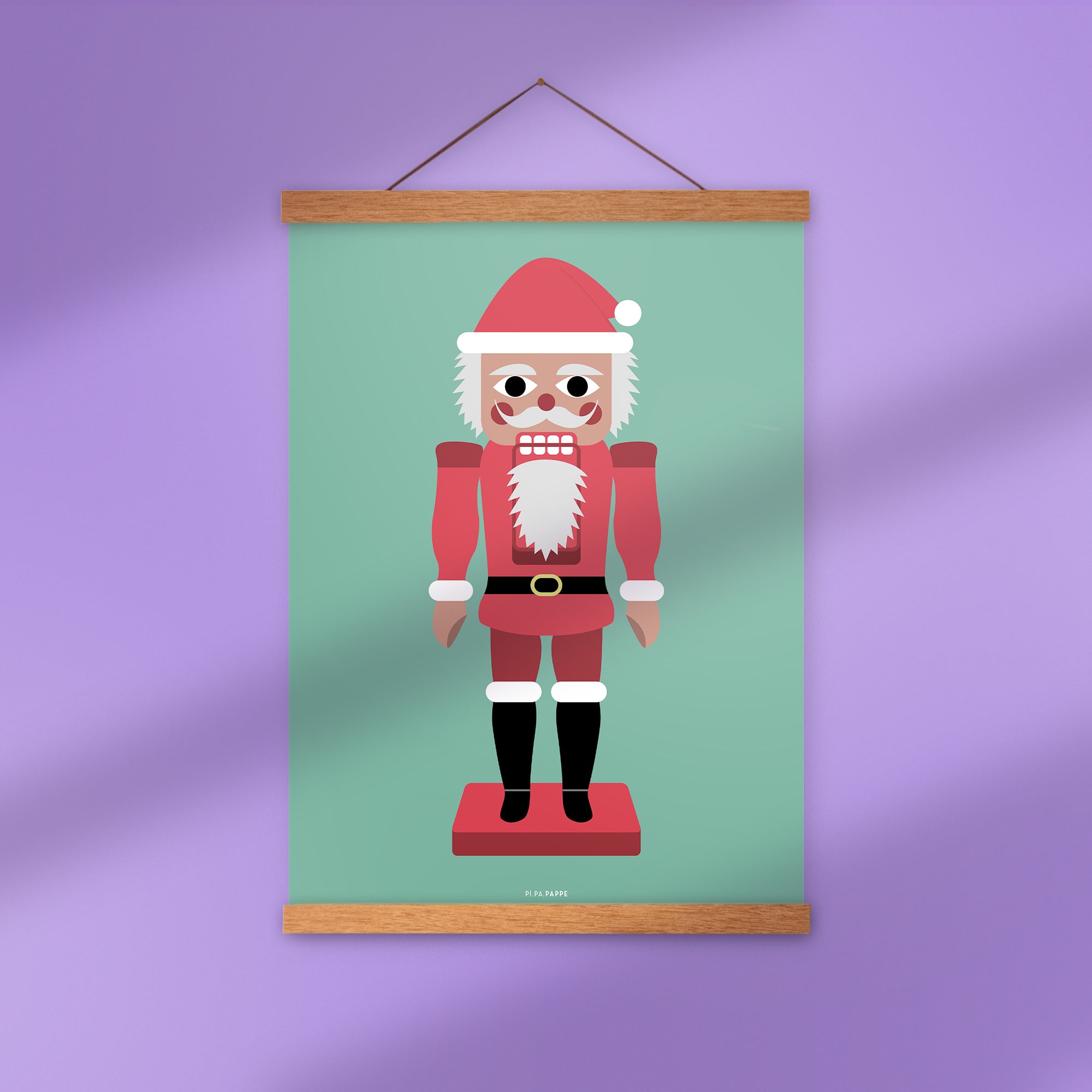Poster Nussknacker-Nikolaus