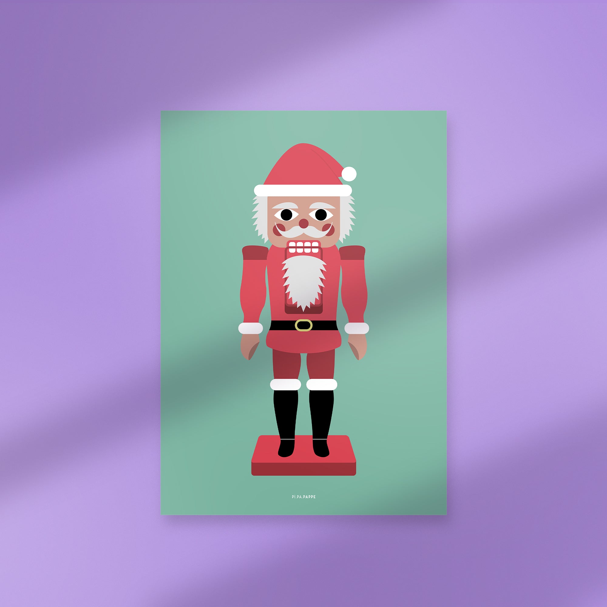 Poster Nussknacker-Nikolaus