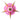 Große Sternlampe inkl. Lampenfassung, Aurora Fuchsia