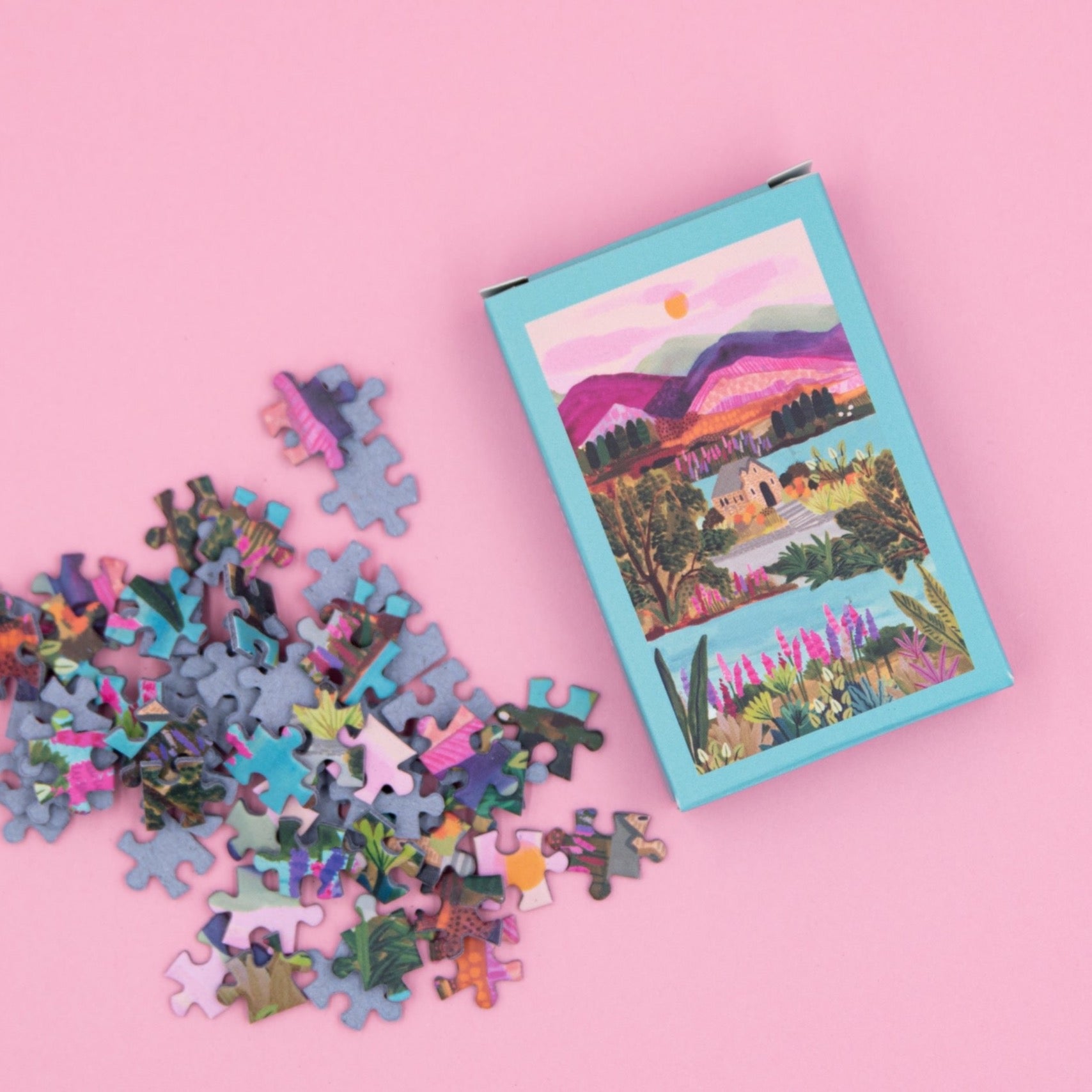 Minipuzzle Lake Tekapo, 99 Teile
