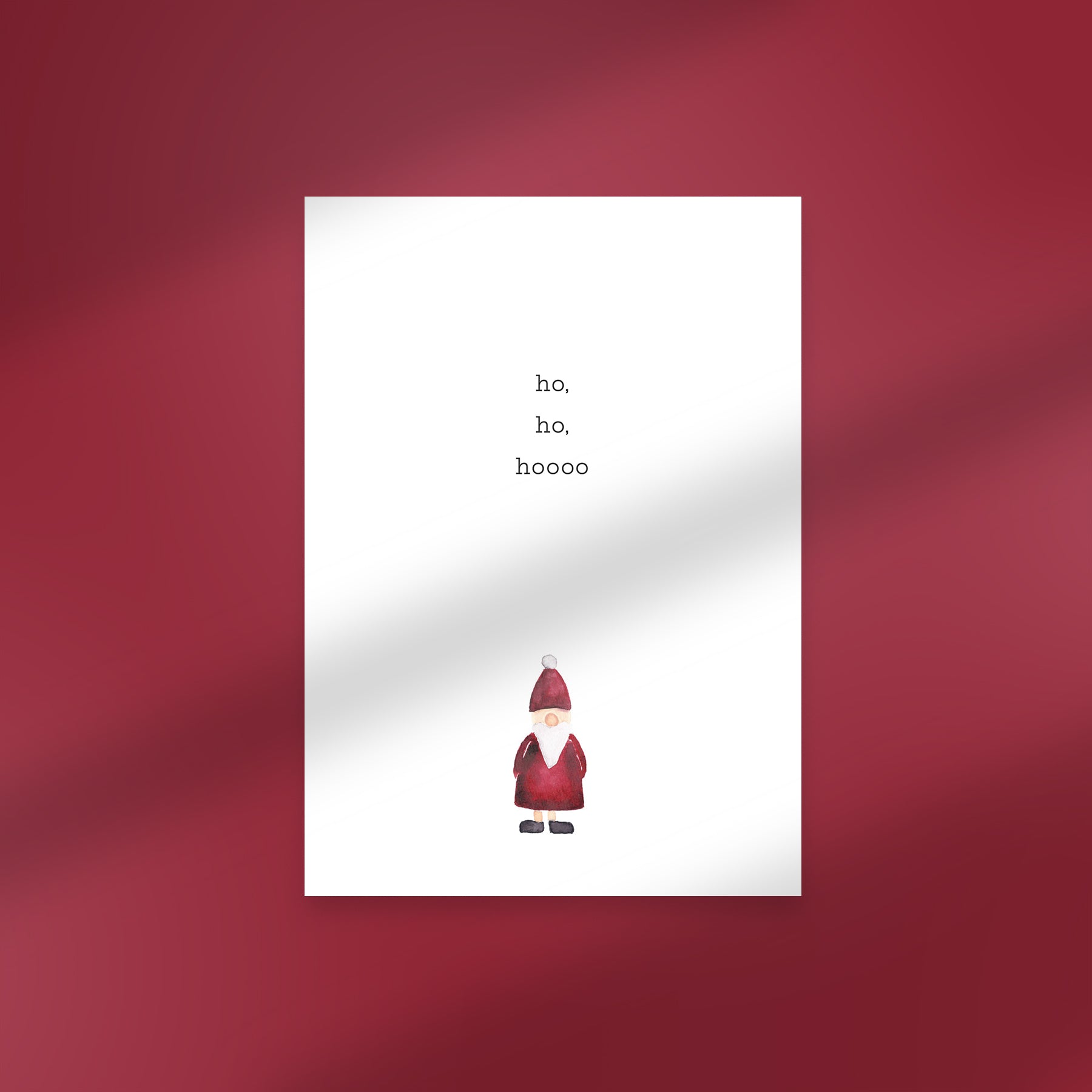 Karte XMAS Nikolaus