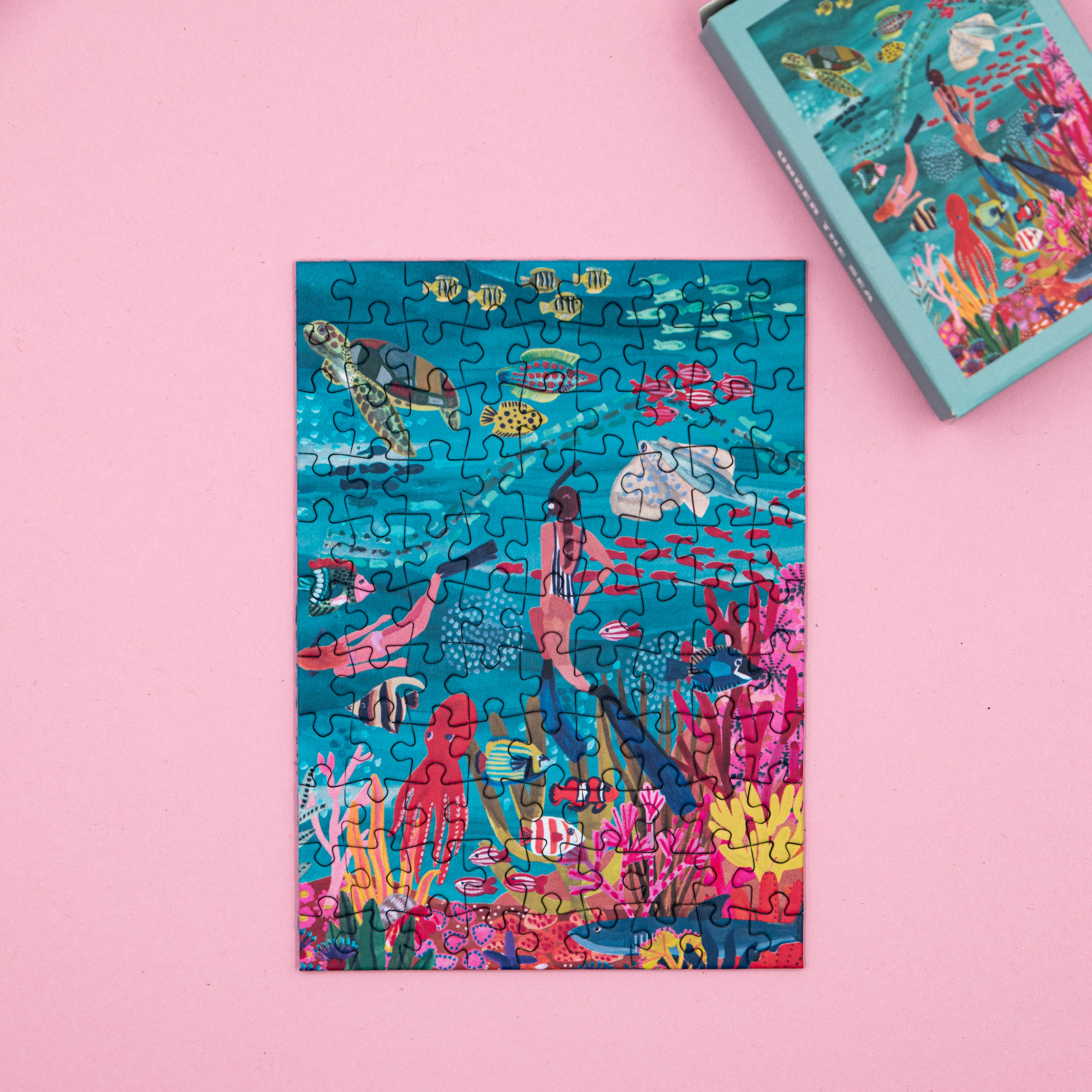 Minipuzzle Under the sea, 99 Teile
