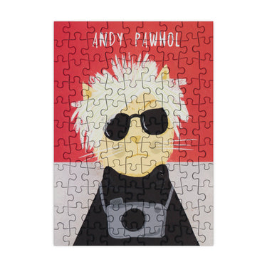Minipuzzle Andy Pawhol, 99 Teile
