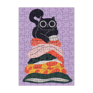 Minipuzzle Pillow Cat, 99 Teile