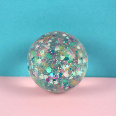 Glitzer Flummi