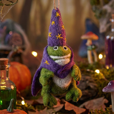 Filzanhänger Zauber-Frosch