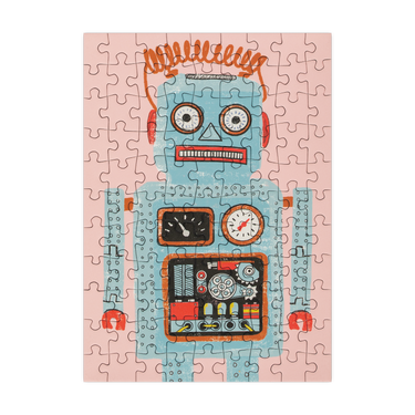 Minipuzzle Roboter, 99 Teile
