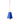 Christbaumschmuck Glocke, blau