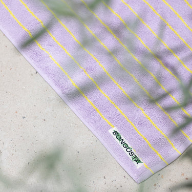 Badematte, Lilac-Gelb