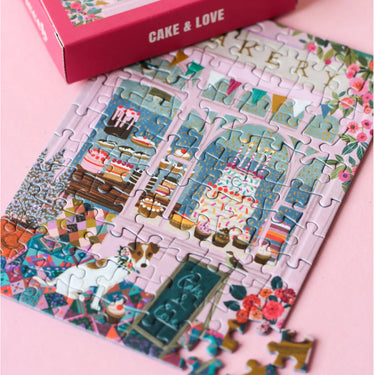 Minipuzzle Cake & Love, 99 Teile