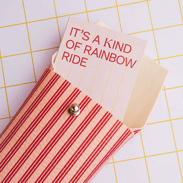 Brillenetui Streifen