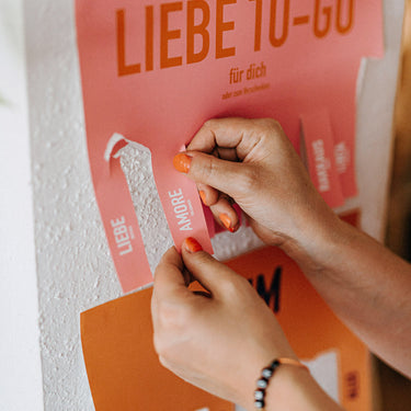 Abreißposter Nimm was du brauchst