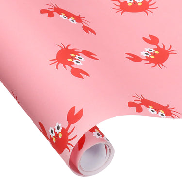 Geschenkpapier Krabbe, rosa