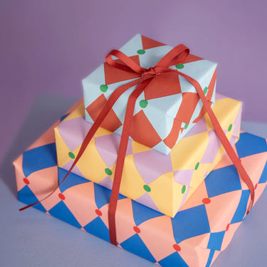 Geschenkpapier Zirkus, hellblau