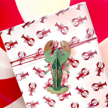 Geschenkpapier Hummer