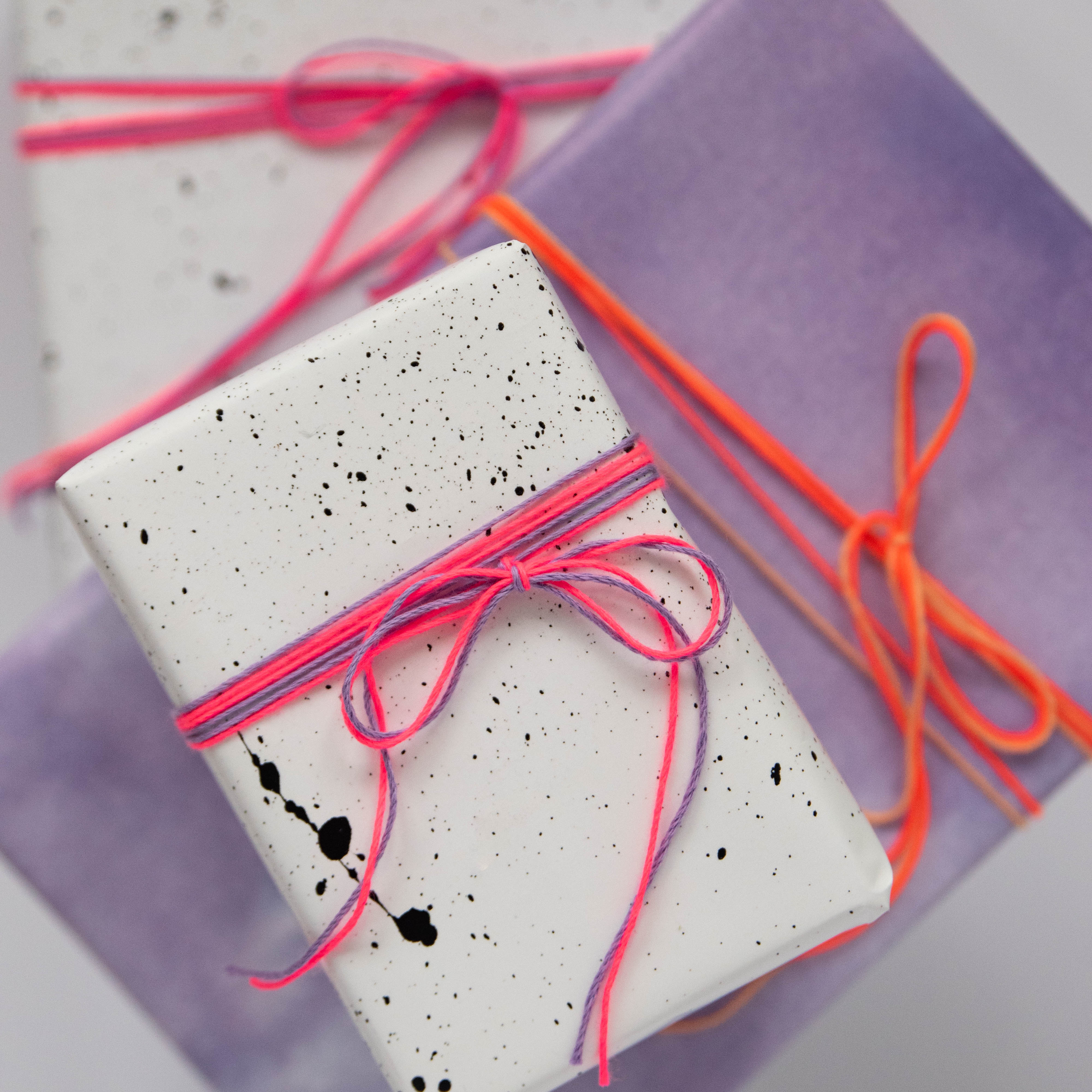 Geschenkpapier Lavendel