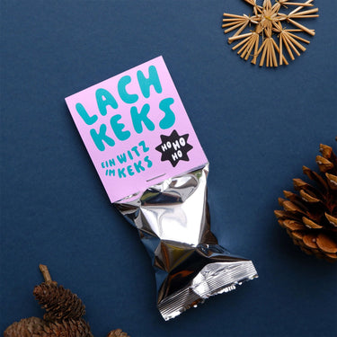 Lachkeks - Ein weihnachtlicher Witz im Keks