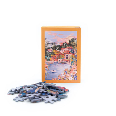 Minipuzzle Lake Como, 99 Teile