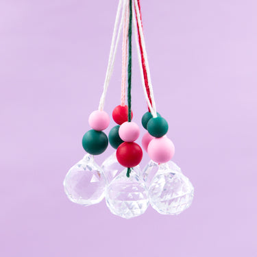 Mini-Suncatcher XMAS, 5er Set