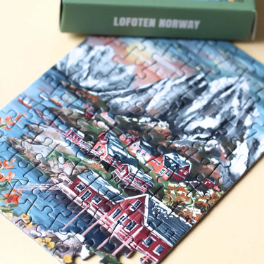 Minipuzzle Norway, 99 Teile