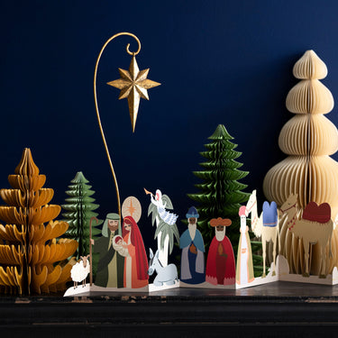 Papiergirlande Holy Night