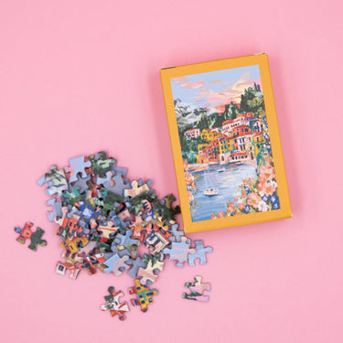 Minipuzzle Lake Como, 99 Teile