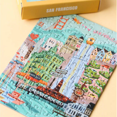 Minipuzzle San Francisco, 99 Teile