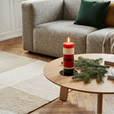 Stumpenkerze XMAS Nikolaus