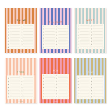 Geburtstagskalender, DIN A4