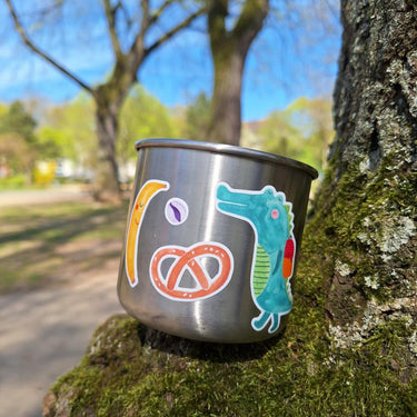 Spülmaschinenfeste Sticker, Einschulung