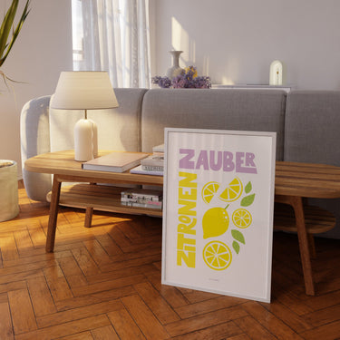 Poster Zitronenzauber