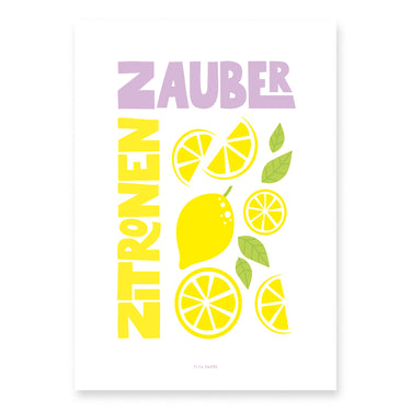 Poster Zitronenzauber