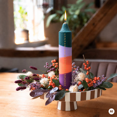 XMAS Adventskerze mit Countdown