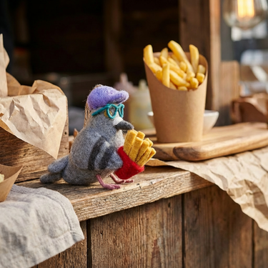 Filzanhänger McPigeon