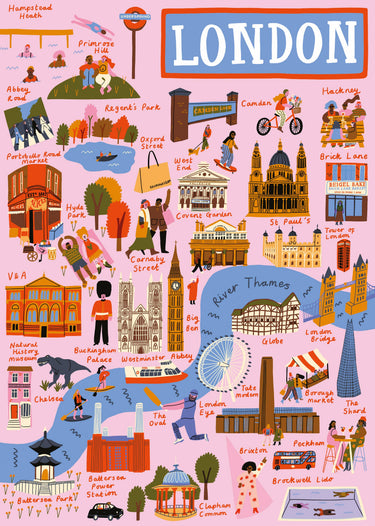 Puzzle London, 1000 Teile