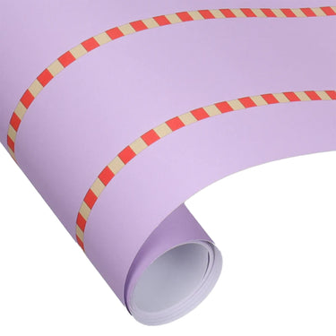 Geschenkpapier Stripes, flieder