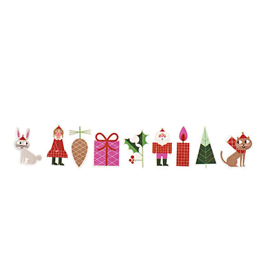 Washi Stickers Weihnachtsmotive