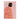 Poster Frau im orange gestreiften Mantel